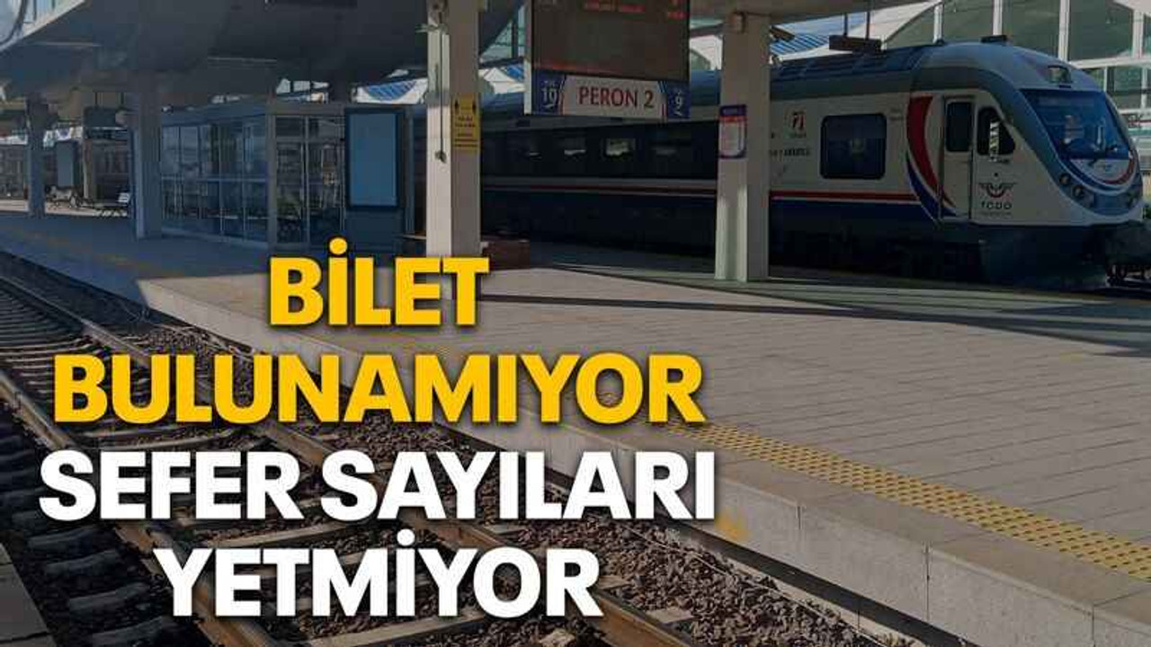 Bilet bulunamıyor, Sefer sayıları yetmiyor